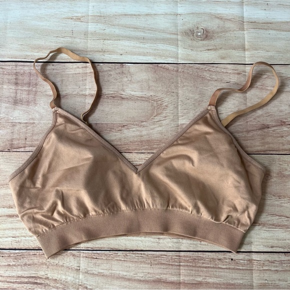 NWOT COMMANDO Minimalist Tank Bralette Nude Beige LG/XL Ultra-soft‎ - Picture 1 of 7